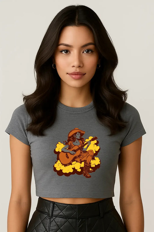 Guitar GrL Crop Top - MORFY