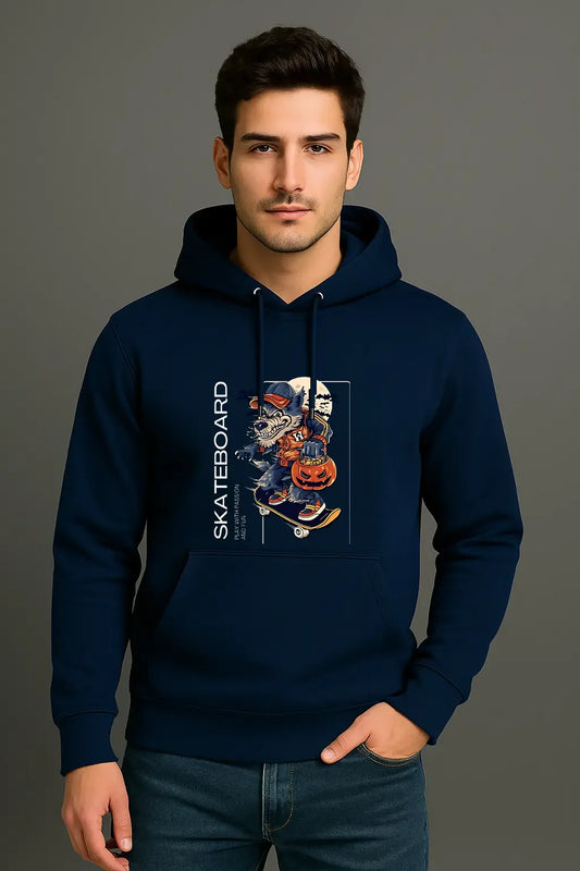 Unisex Fox Skateboard Hoodie - MORFY