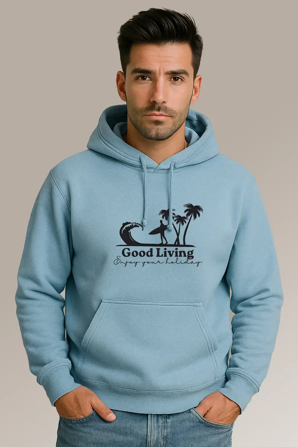 Unisex Good Living Hoodie - MORFY