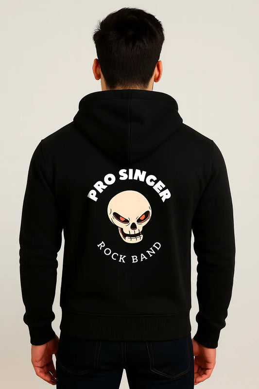 Unisex Rock Band Zip Hoodie - MORFY