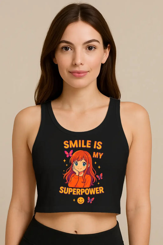 Smile Crop Tank - MORFY