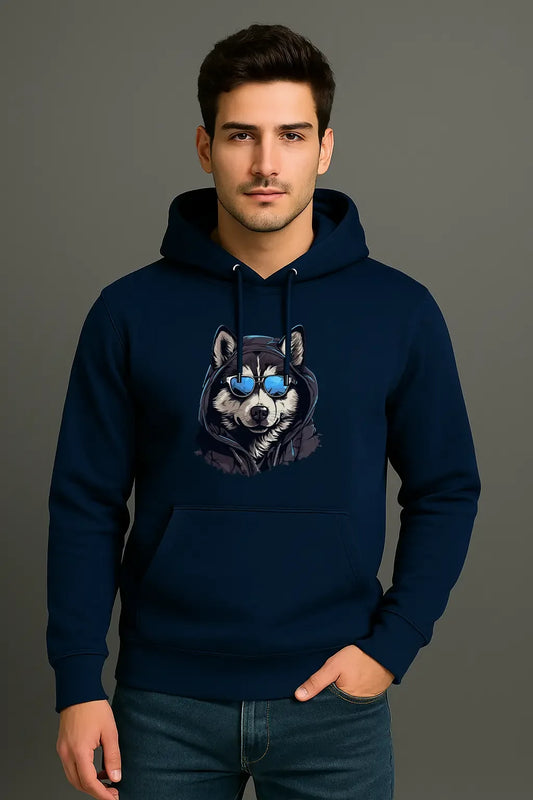 Unisex Dog With Glasess Hoodie - MORFY