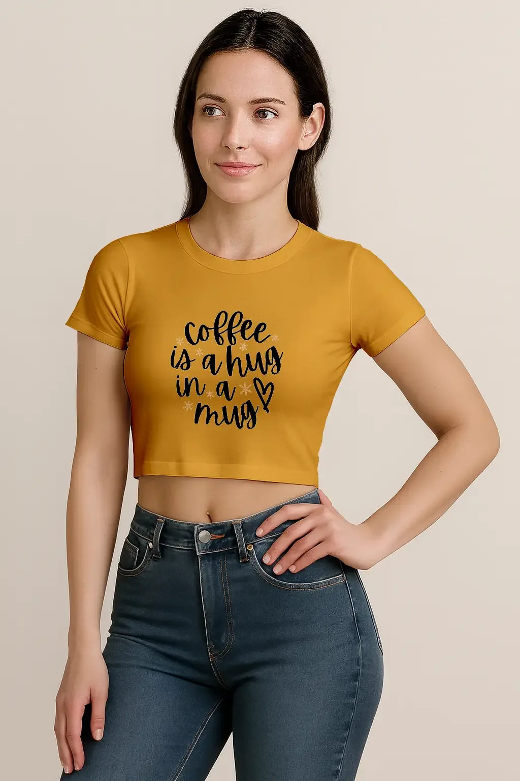 COFFEE LOVERS Crop Top - MORFY