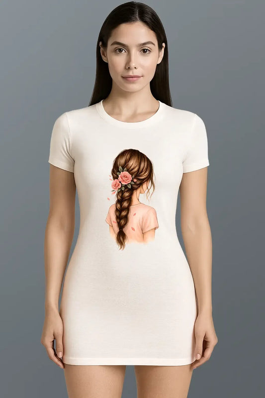 Gurlin T-Shirt Dress - MORFY