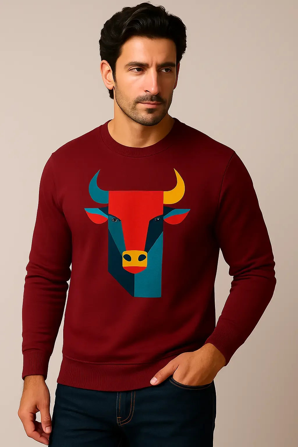 Unisex Bull Sweatshirt - MORFY