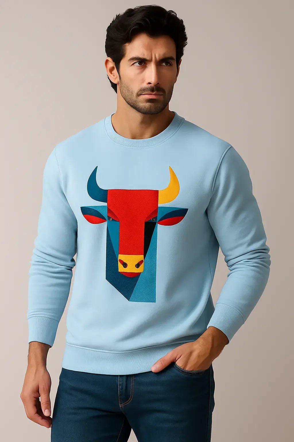 Unisex Bull Sweatshirt - MORFY