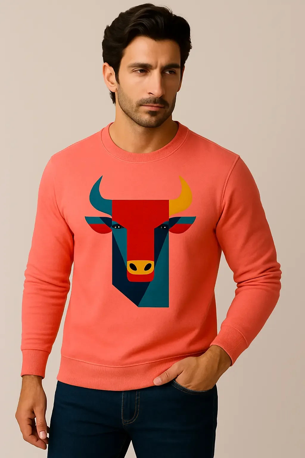 Unisex Bull Sweatshirt - MORFY