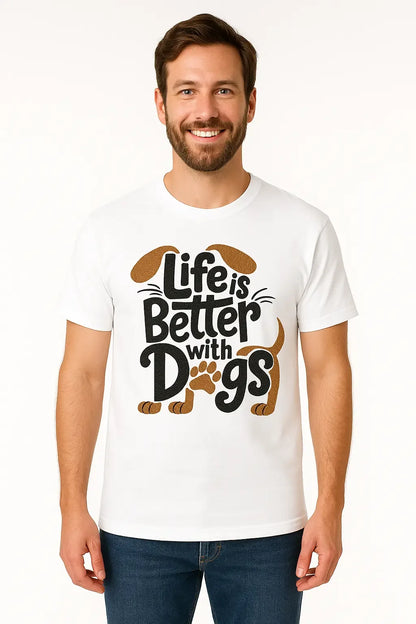 Unisex Dog Lovers 101 T-Shirt - MORFY