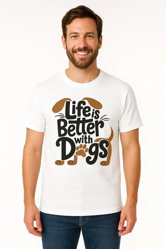 Unisex Dog Lovers 101 T-Shirt - MORFY
