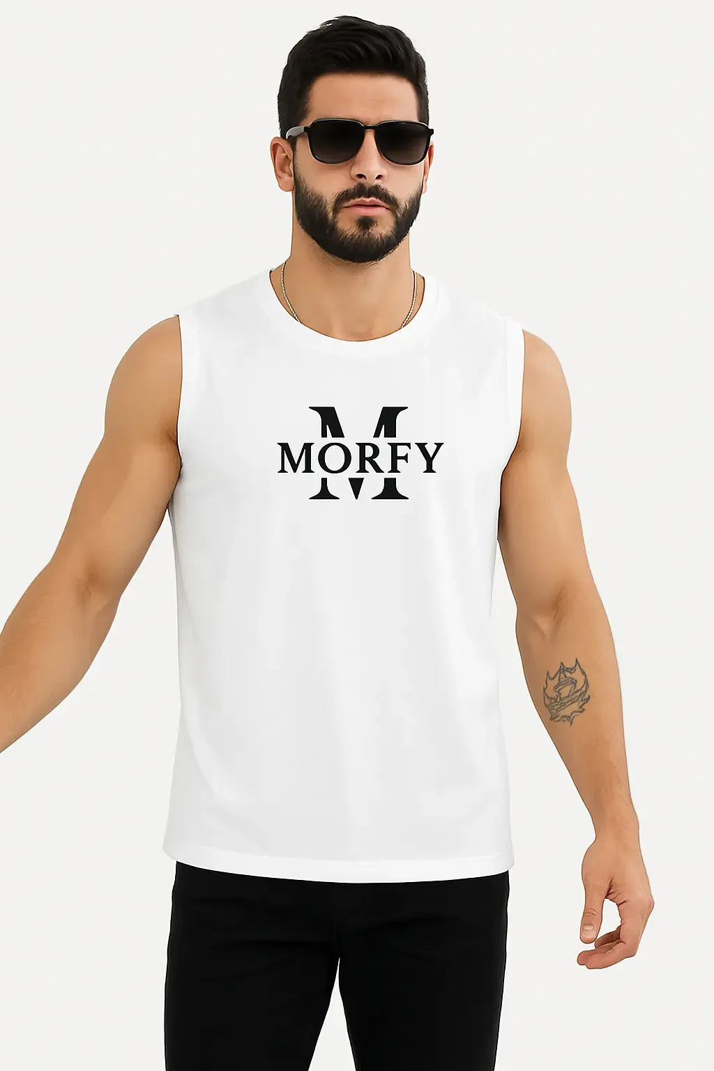 Men's AOP Sleeveless Tee - MORFY