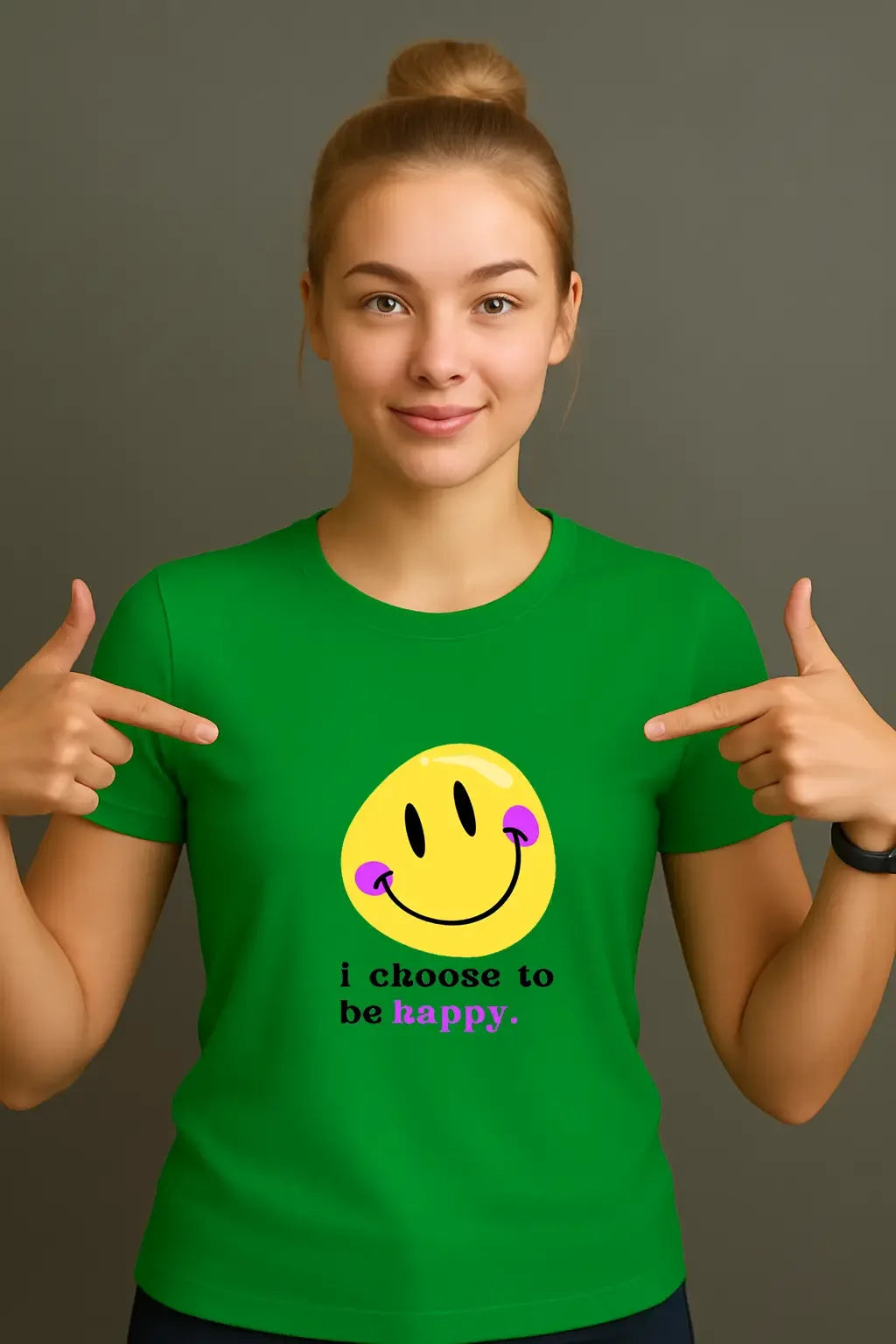 Women's Be Happy T-Shirt - MORFY