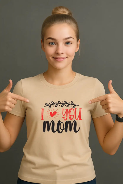 Love You Mom T-Shirt - MORFY