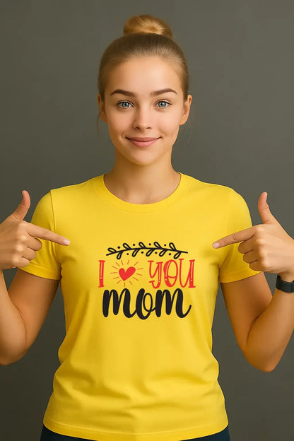 Love You Mom T-Shirt - MORFY