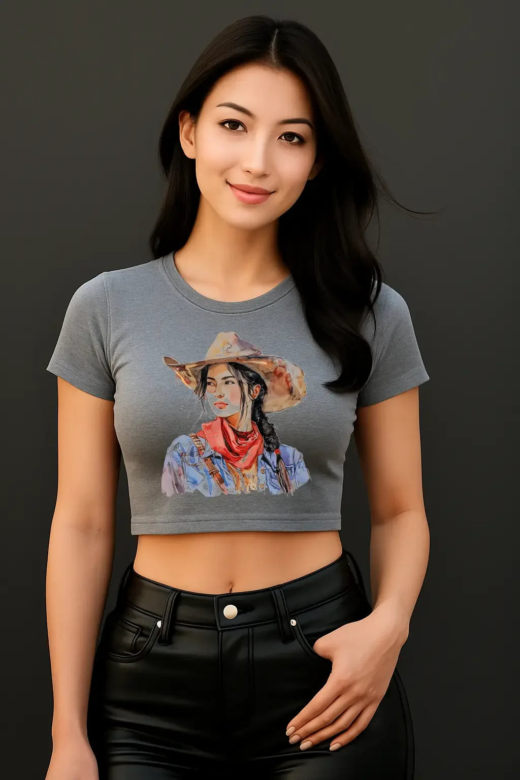 Cow Girl Crop Top - MORFY