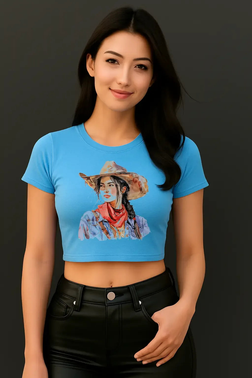 Cow Girl Crop Top - MORFY