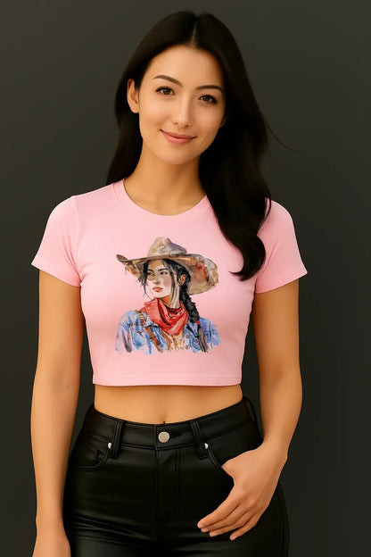 Cow Girl Crop Top - MORFY