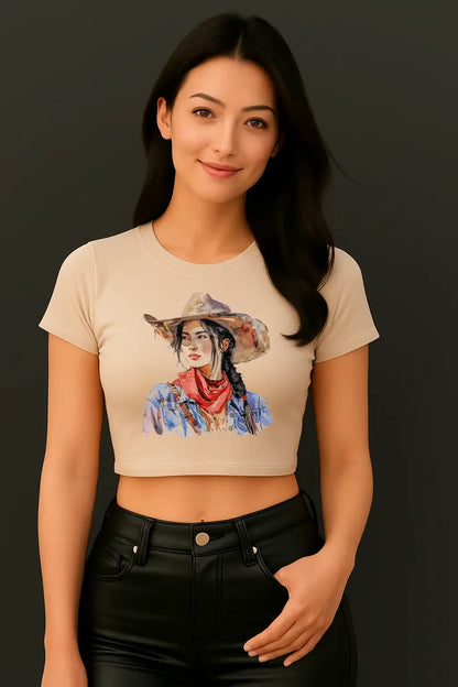 Cow Girl Crop Top - MORFY