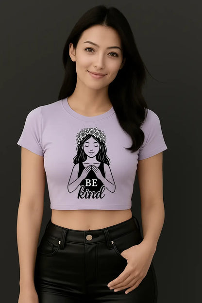 BE KIND Crop Top - MORFY