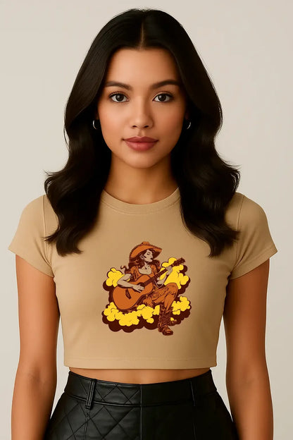 Guitar GrL Crop Top - MORFY