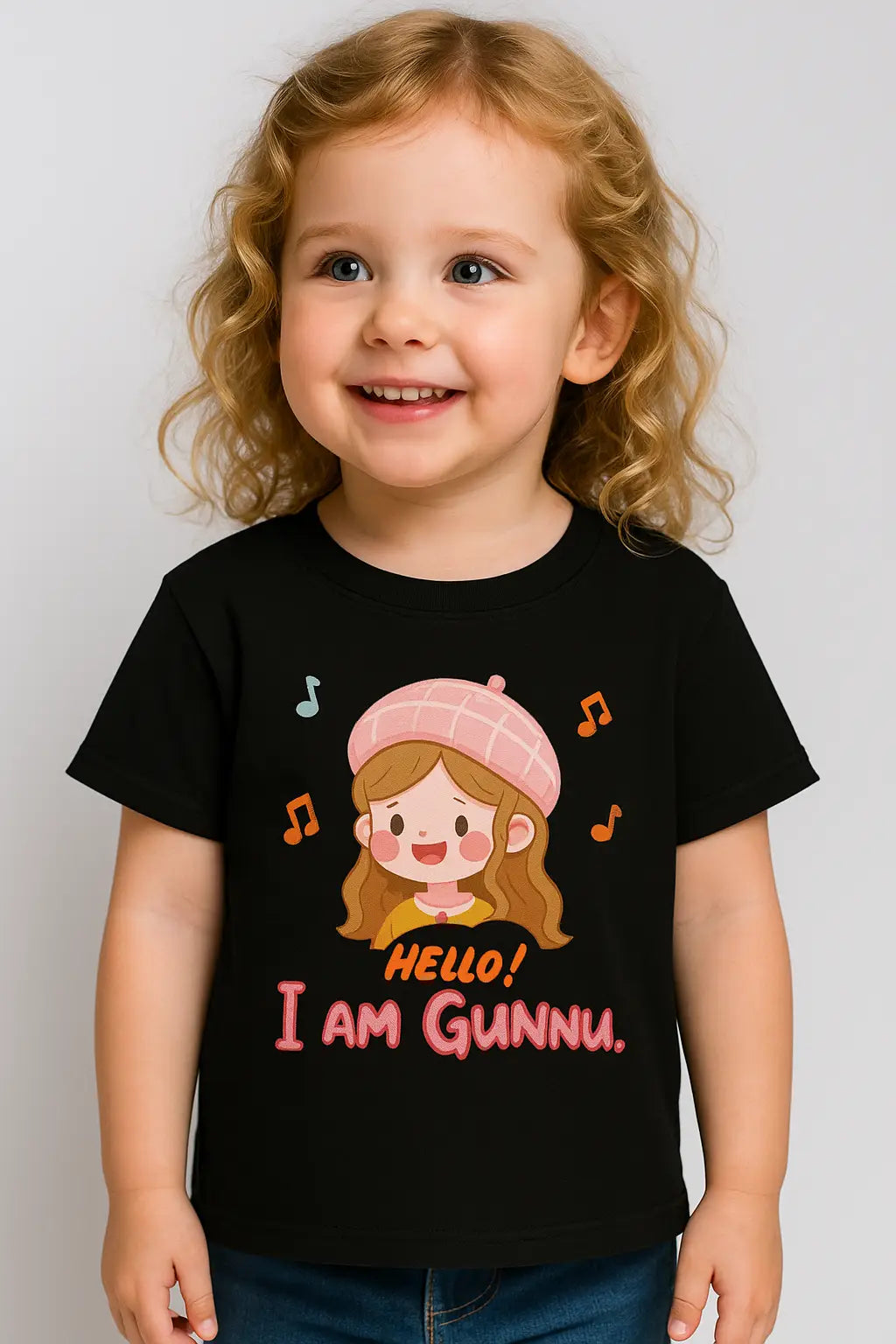 Girl's Crew Neck T-Shirt