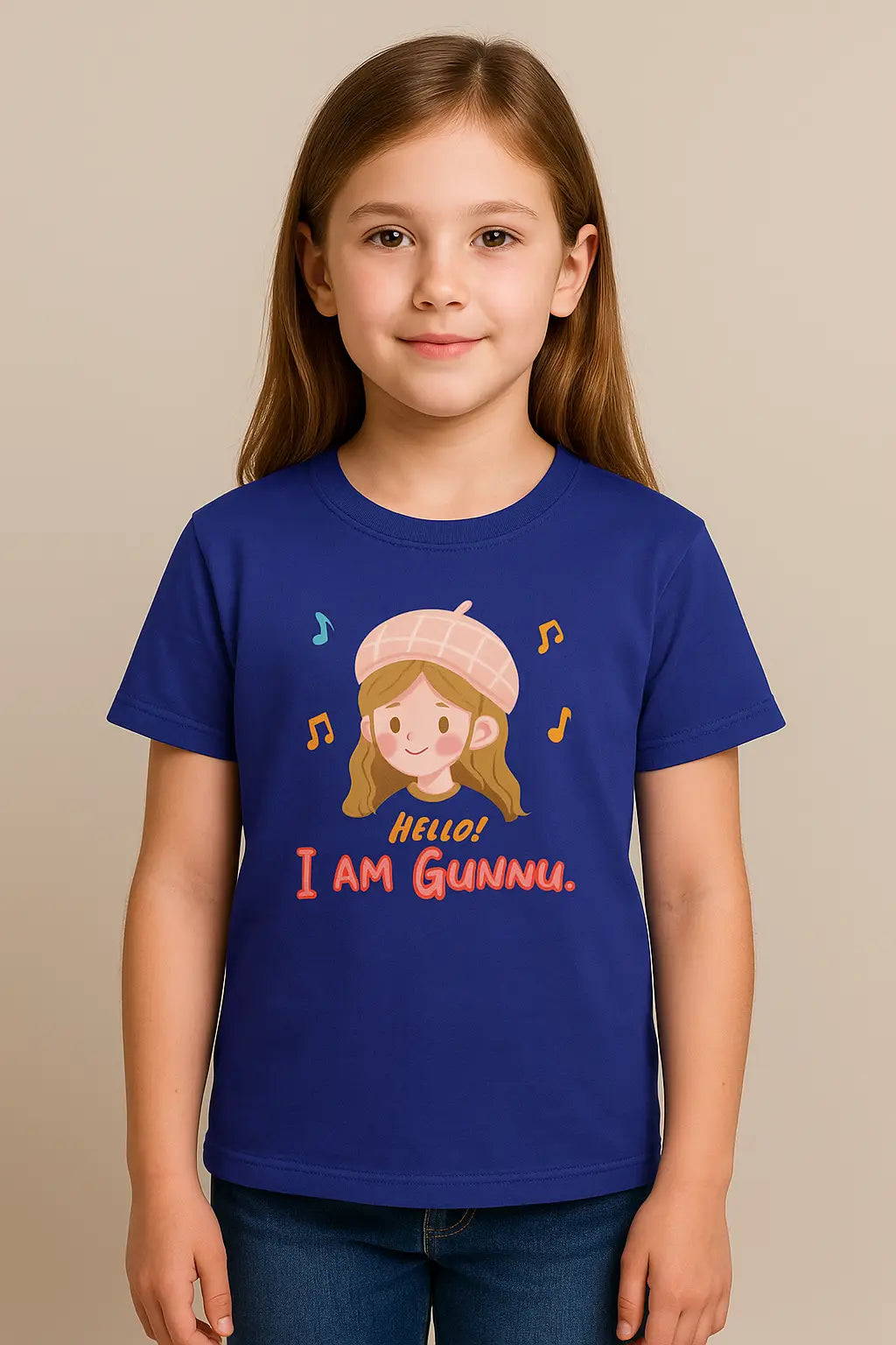 Girl's Crew Neck T-Shirt