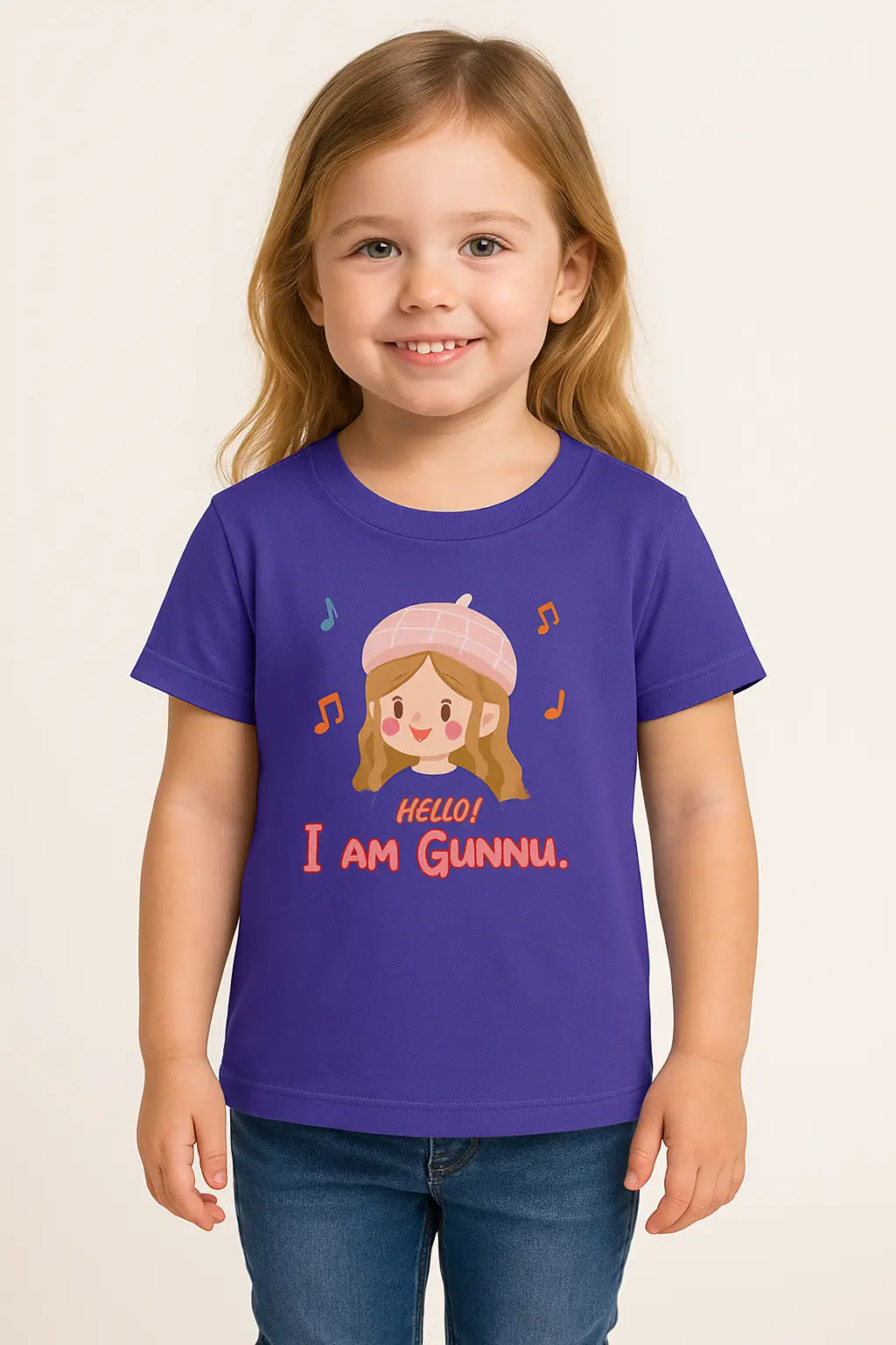 Girl's Crew Neck T-Shirt