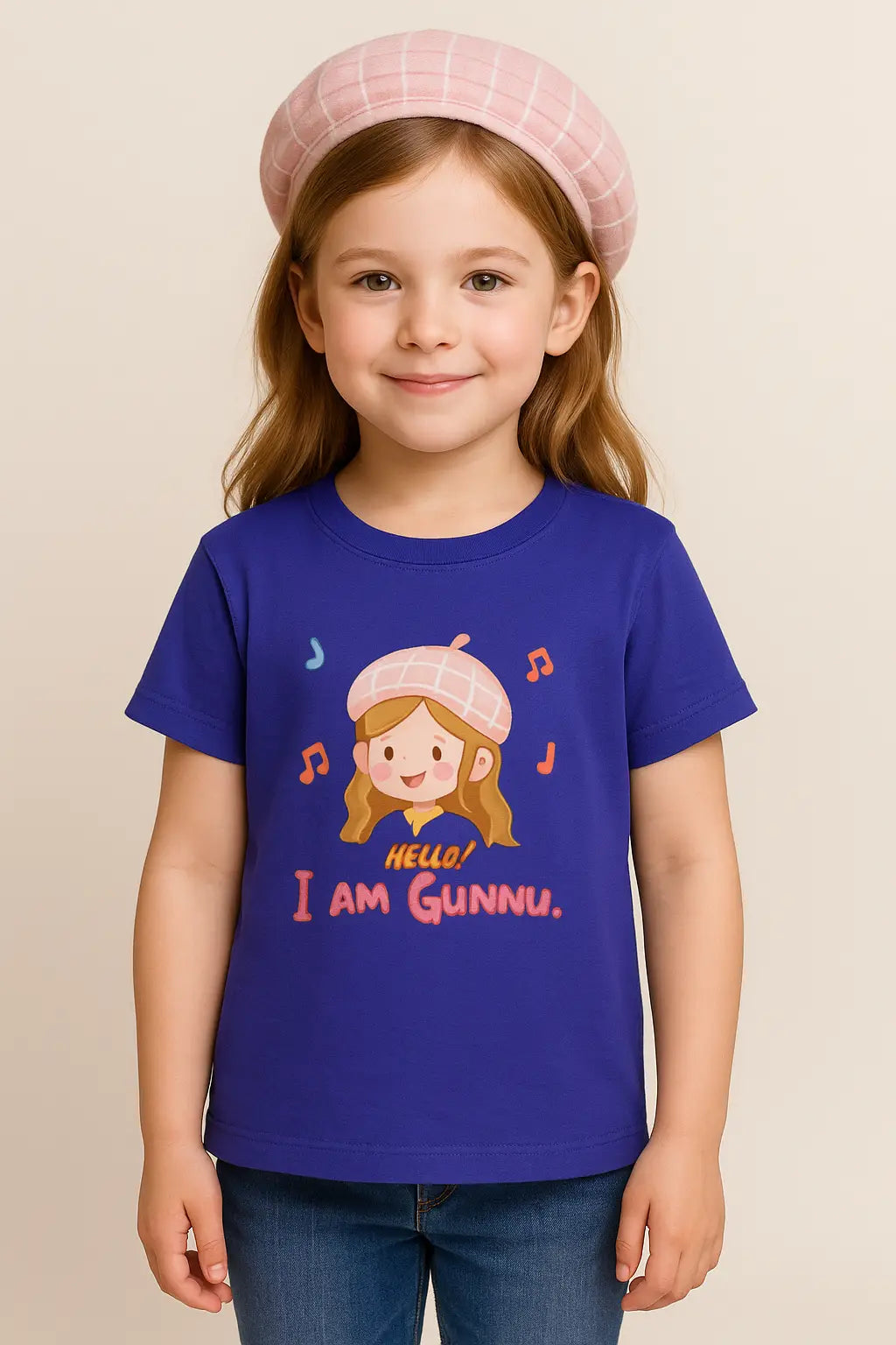 Girl's Crew Neck T-Shirt