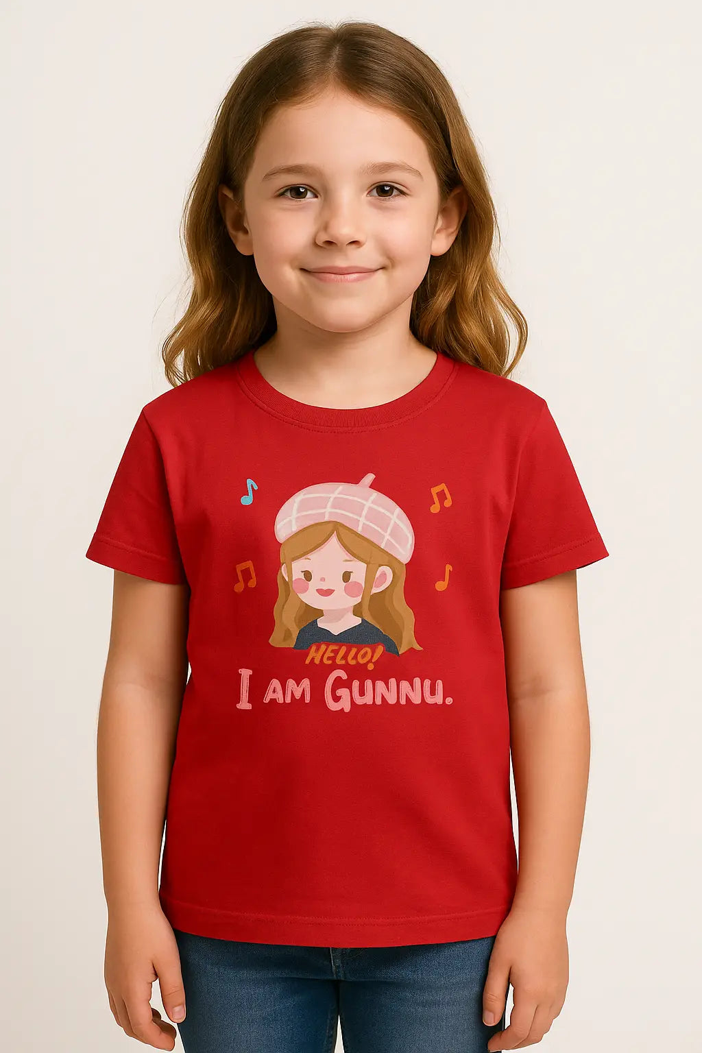 Girl's Crew Neck T-Shirt