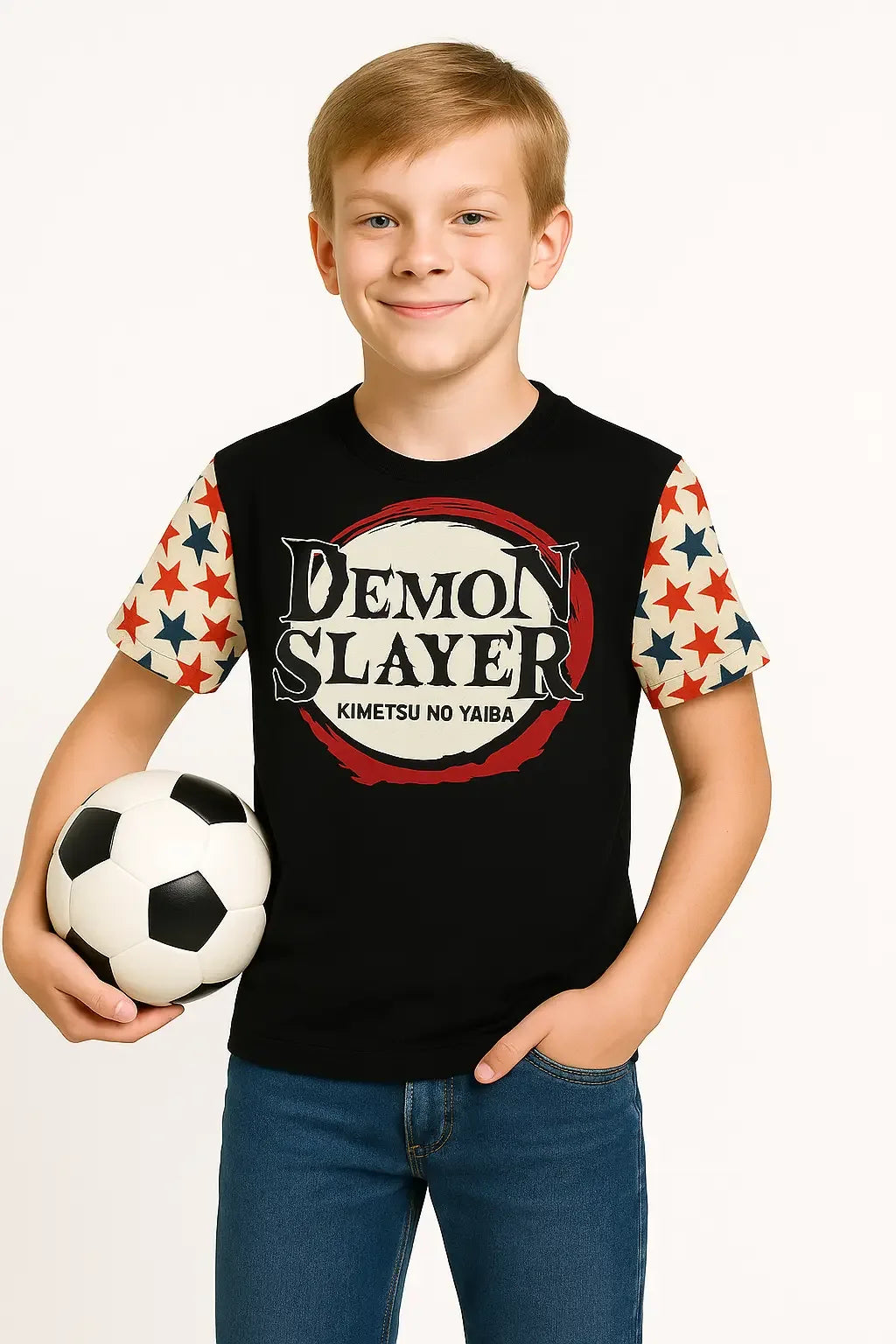 Kids AOP Tanjiro Sports T-Shirt - MORFY