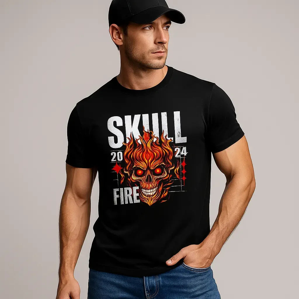 Unisex Skull Dark T-Shirt - MORFY