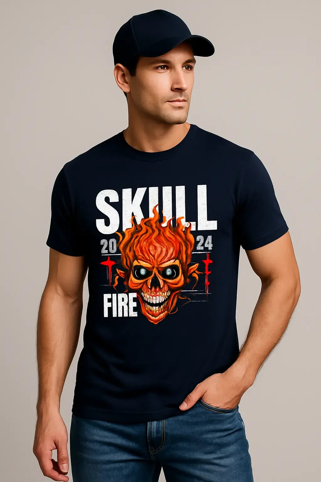 Unisex Skull Dark T-Shirt - MORFY