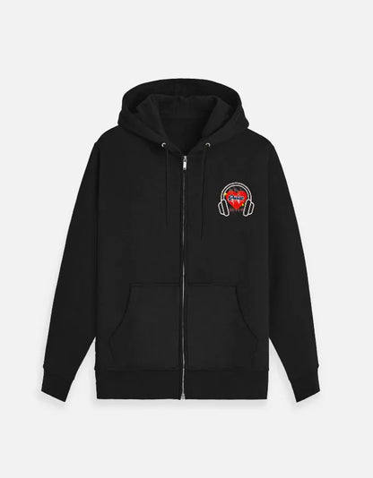 Unisex Rock Band Zip Hoodie - MORFY