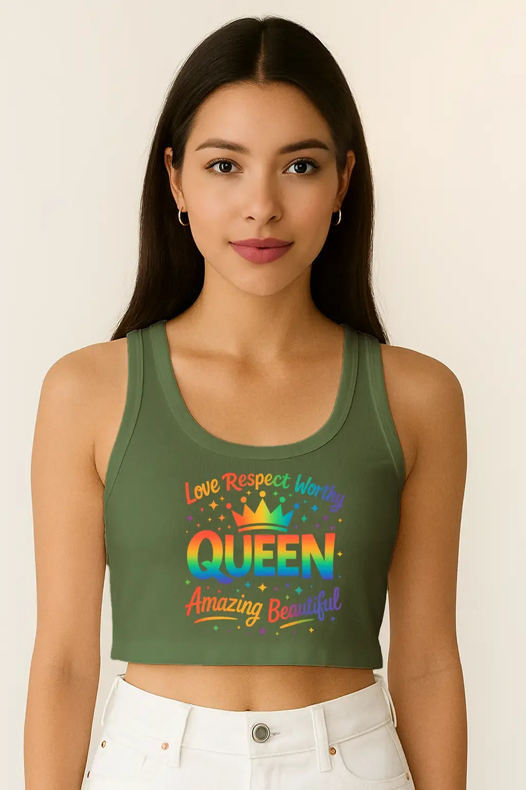 QUEEN Crop Tank - MORFY