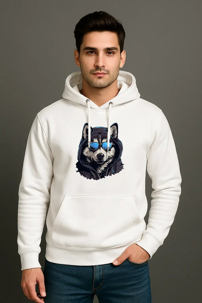 Unisex Dog With Glasess Hoodie - MORFY