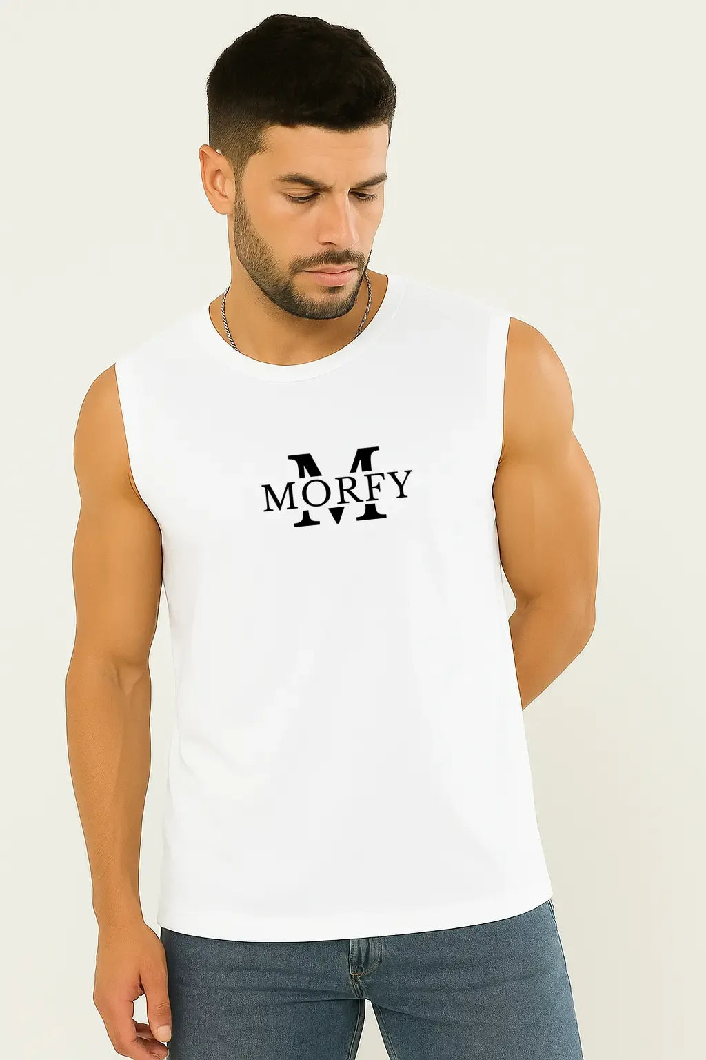 Men's AOP Sleeveless Tee - MORFY