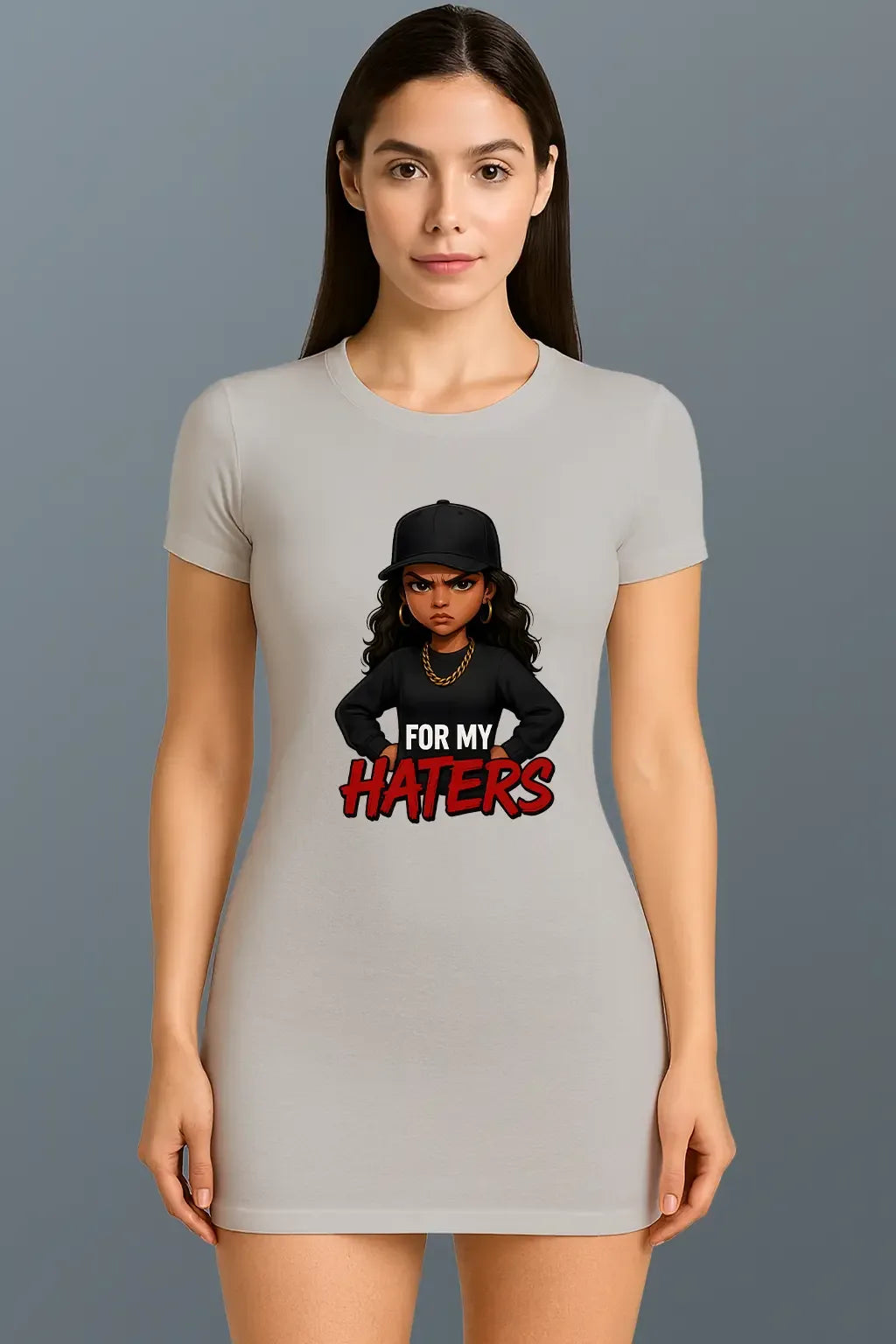 Haters T-Shirt Dress - MORFY