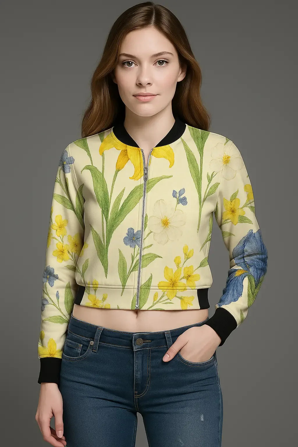 BloomAura Bomber Jacket - MORFY