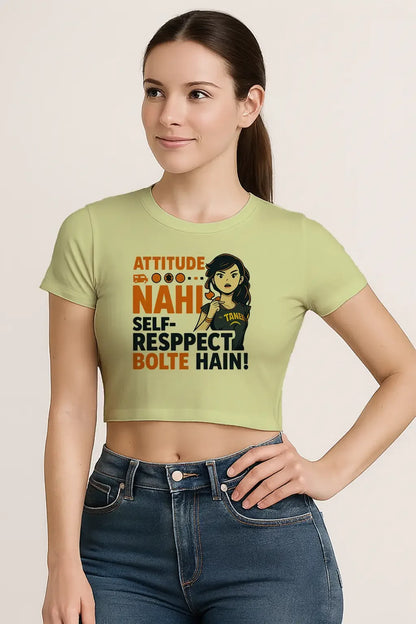 Self Respect Crop Top - MORFY