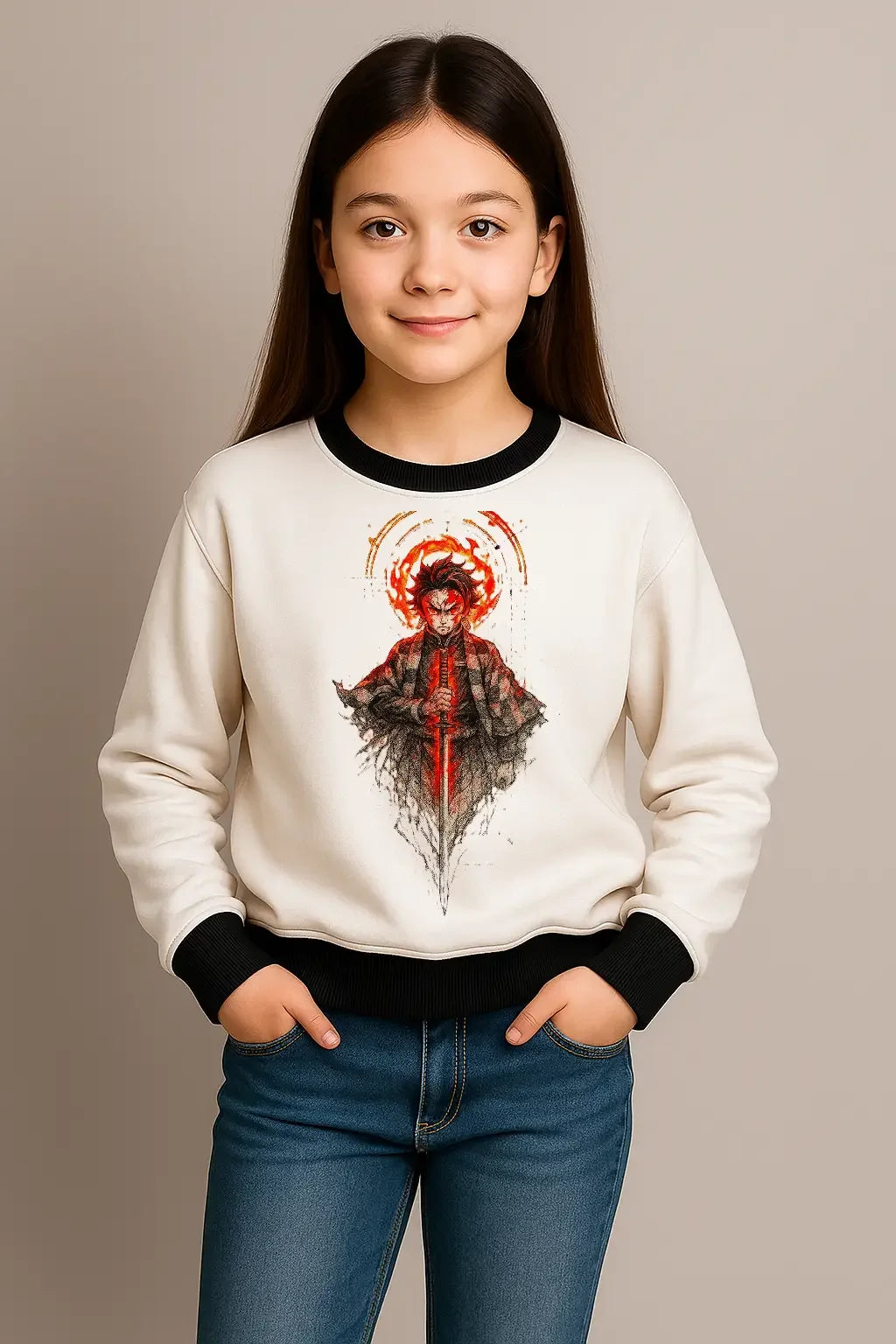 TANJIRO Kids Sweatshirt - MORFY