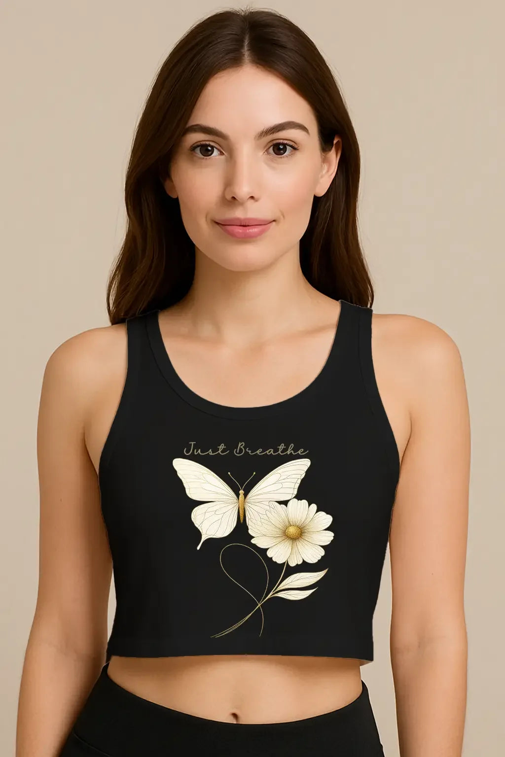 Butterfly Crop Tank - MORFY