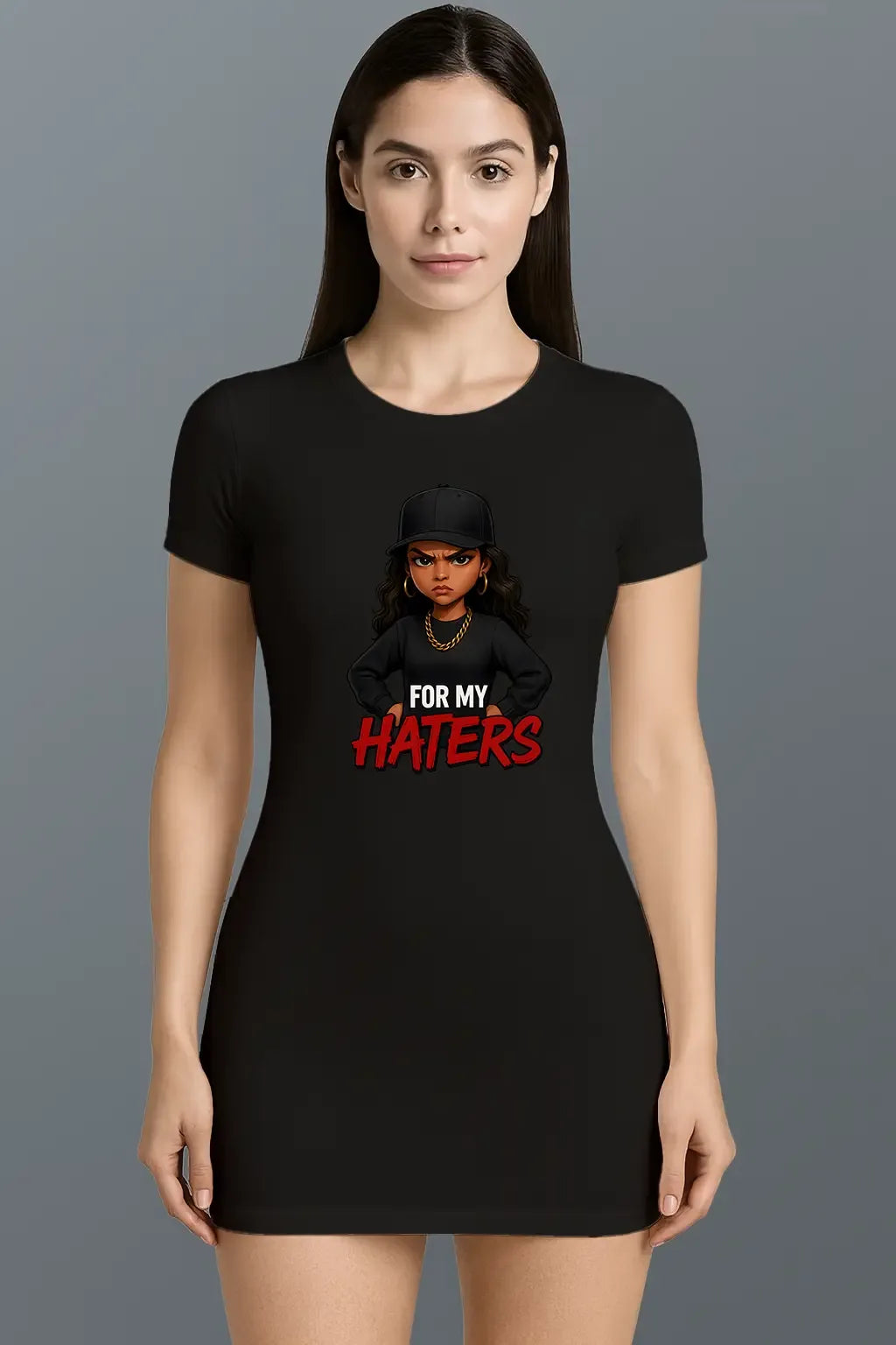 Haters T-Shirt Dress - MORFY