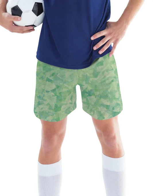 Unisex Green Sports Shorts - MORFY