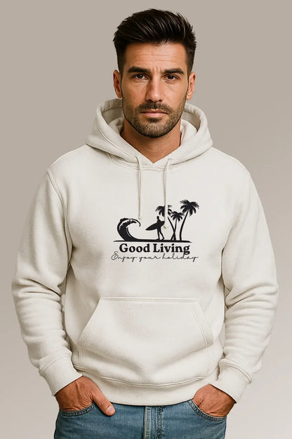 Unisex Good Living Hoodie - MORFY
