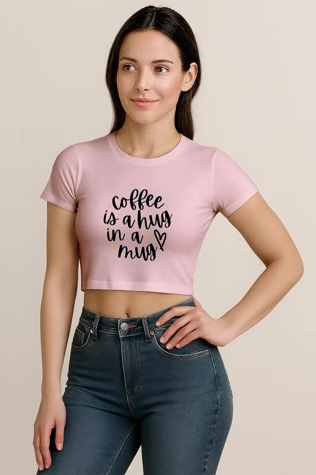COFFEE LOVERS Crop Top - MORFY