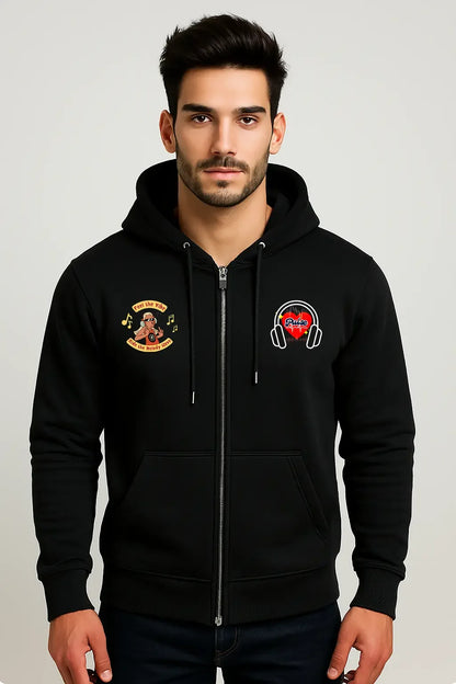 Unisex Rock Band Zip Hoodie - MORFY