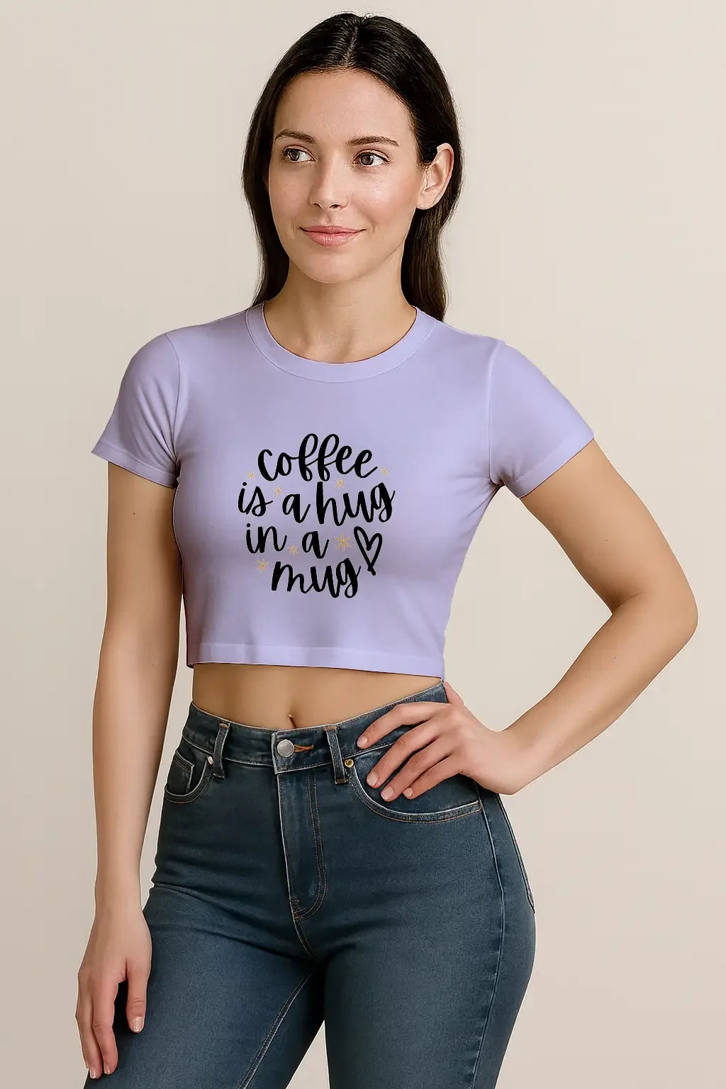 COFFEE LOVERS Crop Top - MORFY