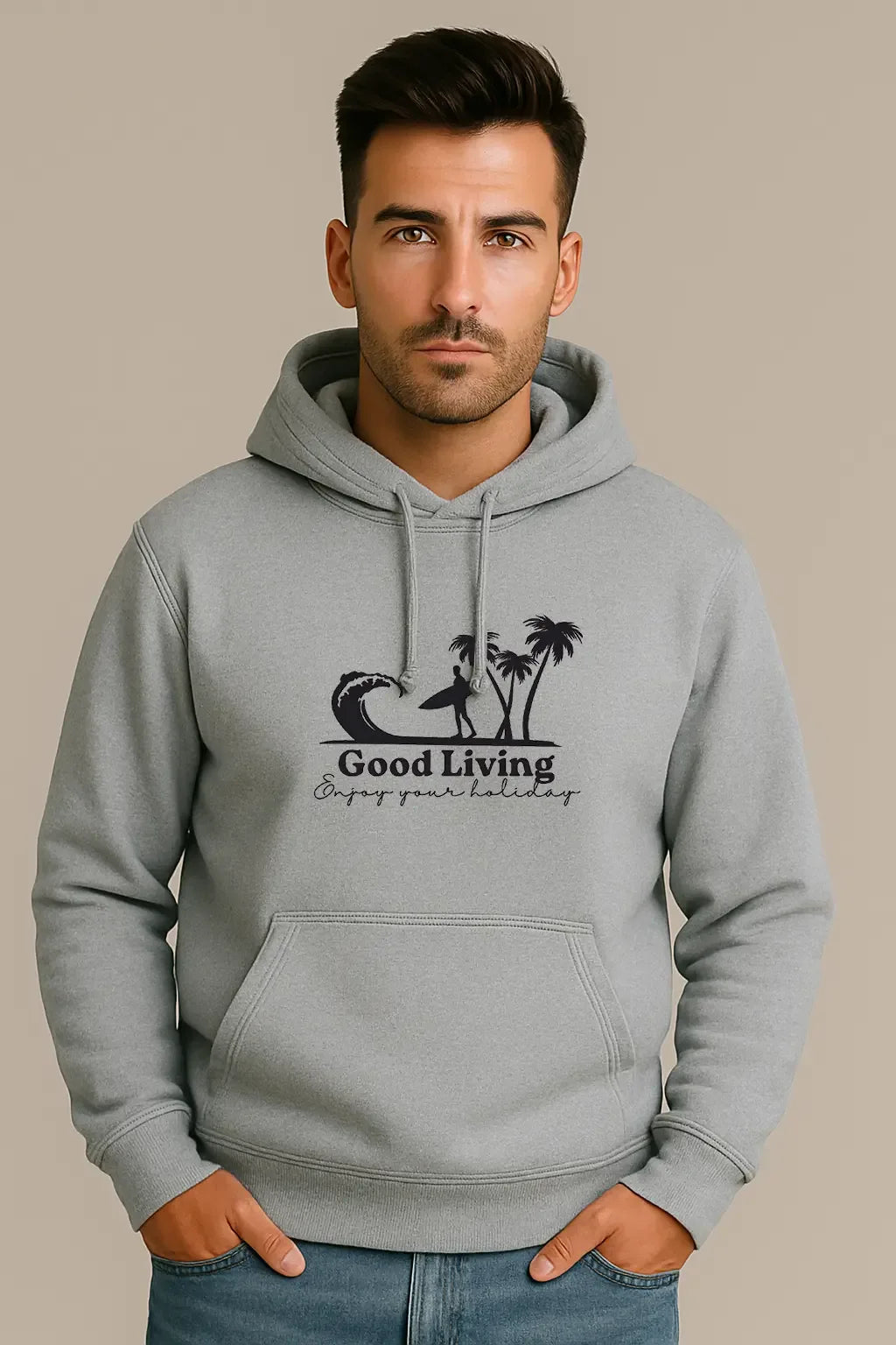 Unisex Good Living Hoodie - MORFY