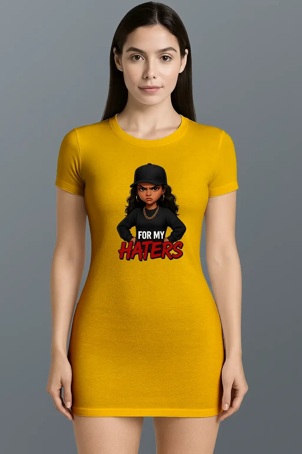 Haters T-Shirt Dress - MORFY