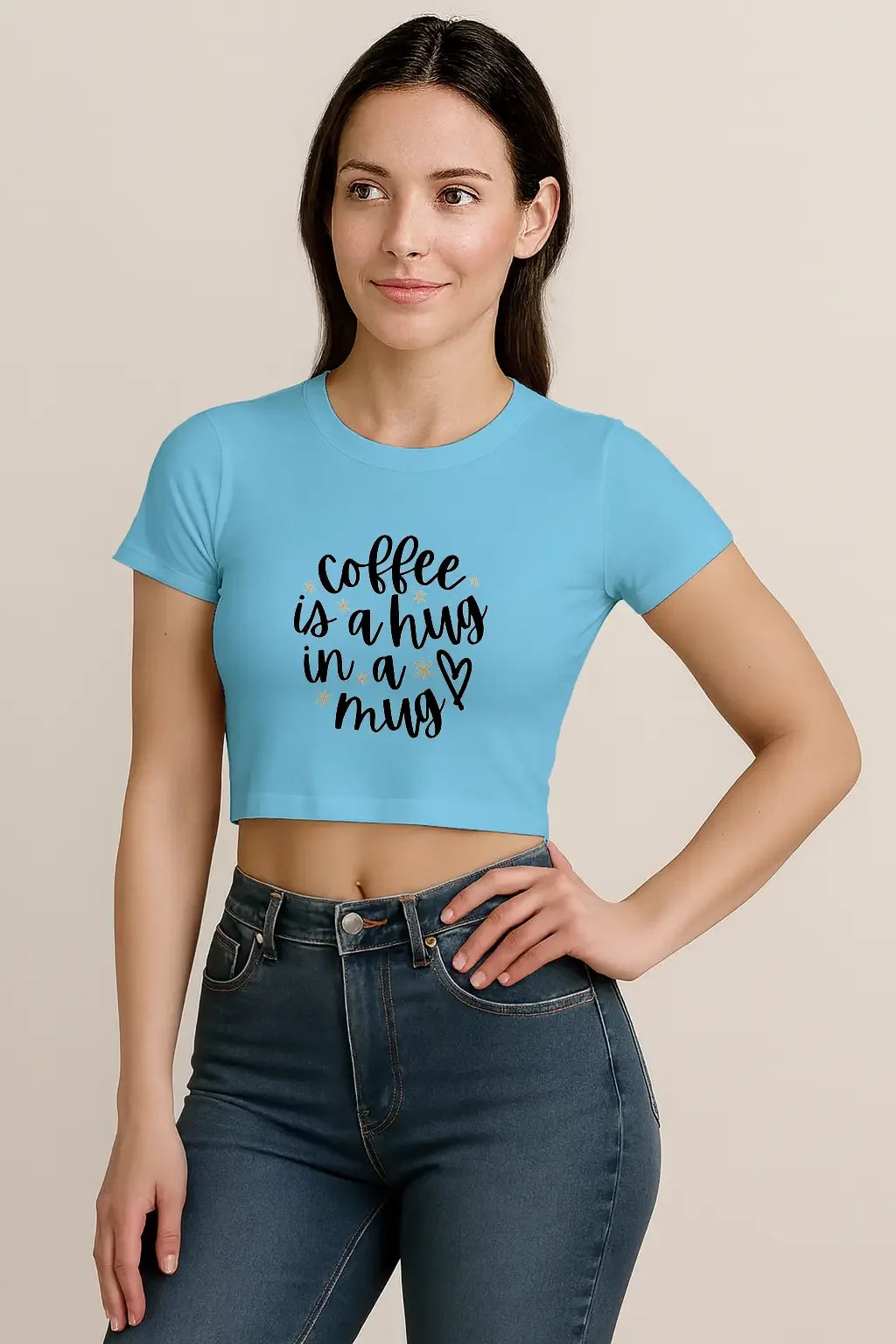 COFFEE LOVERS Crop Top - MORFY