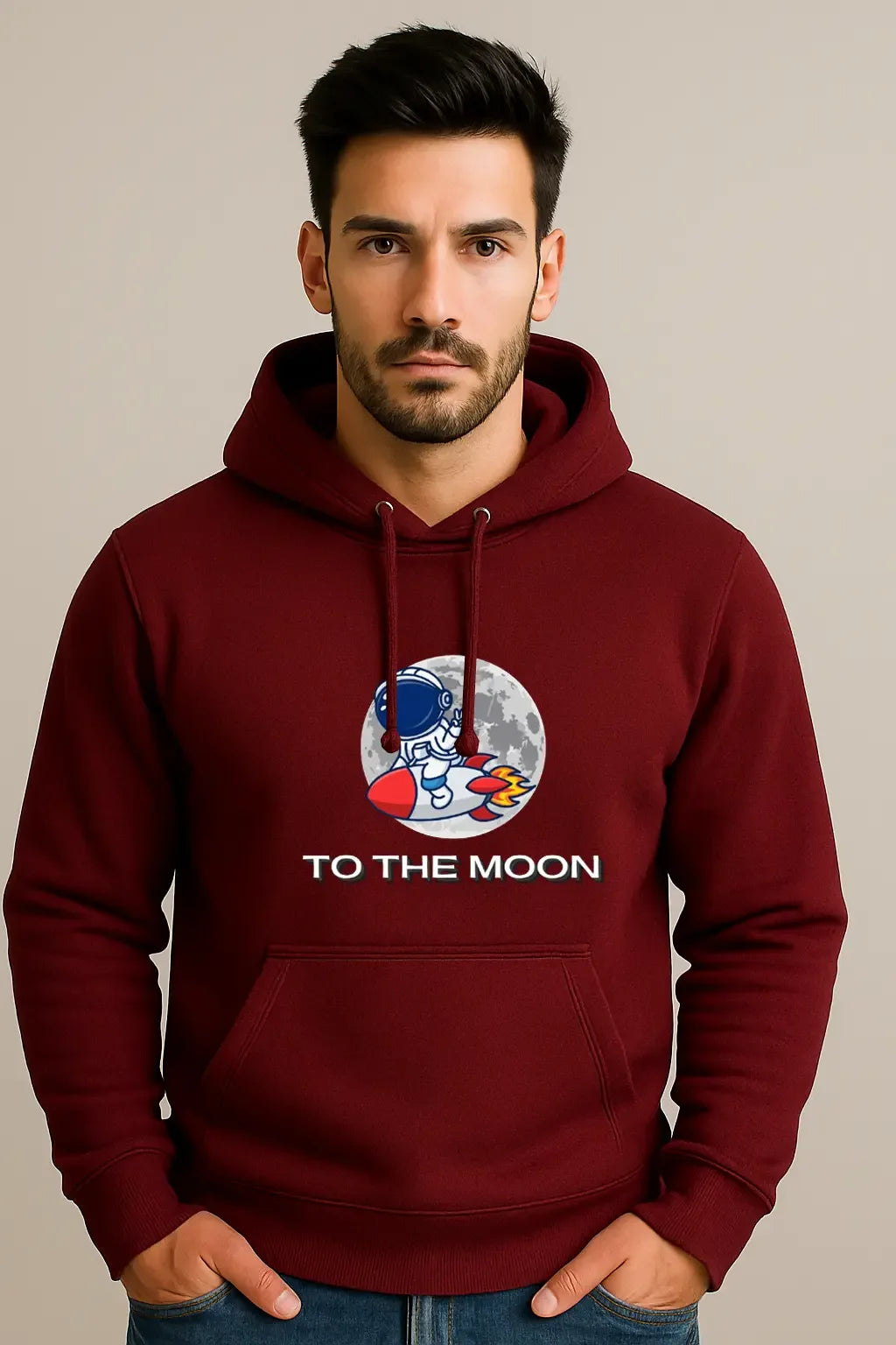 Unisex To The Moon Hoodie - MORFY